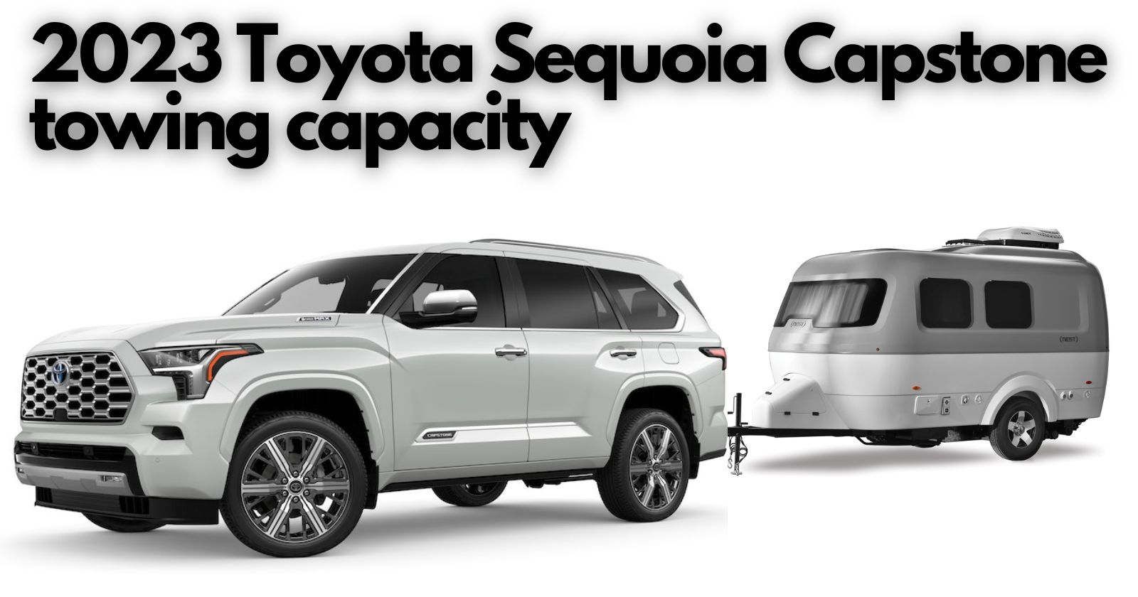 How much is the towing capacity of 2023 Toyota Sequoia? Powerful hybrid