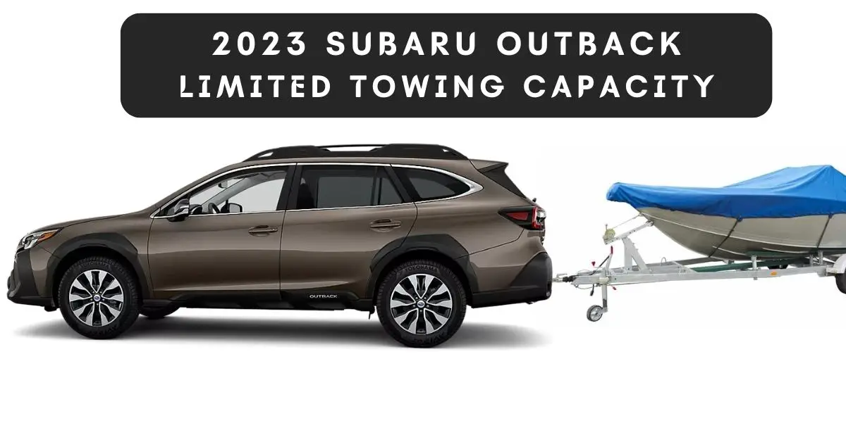 What is the Towing Capacity of Subaru Outback? (2023 Midsized SUVs