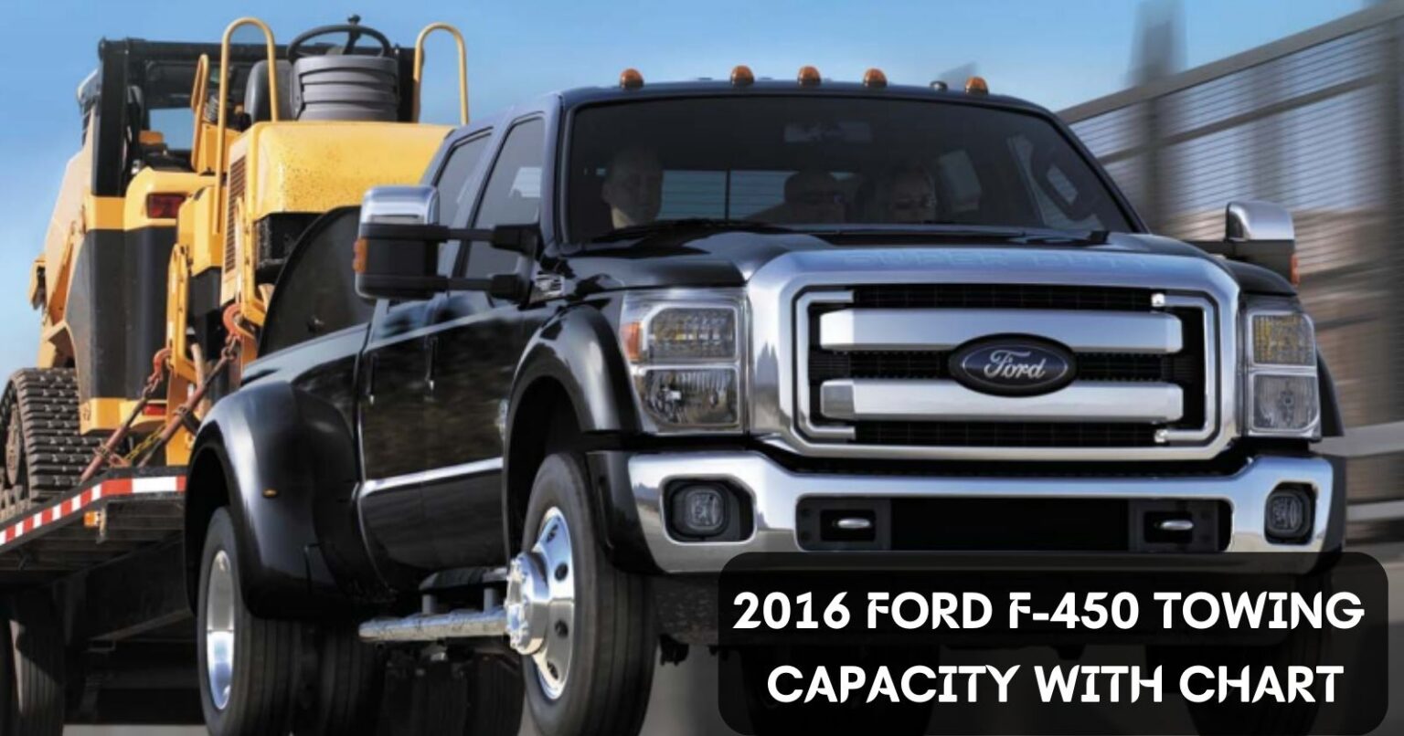 Discover 2016 Ford F450 Towing Capacity with Chart (Amazing Pickup