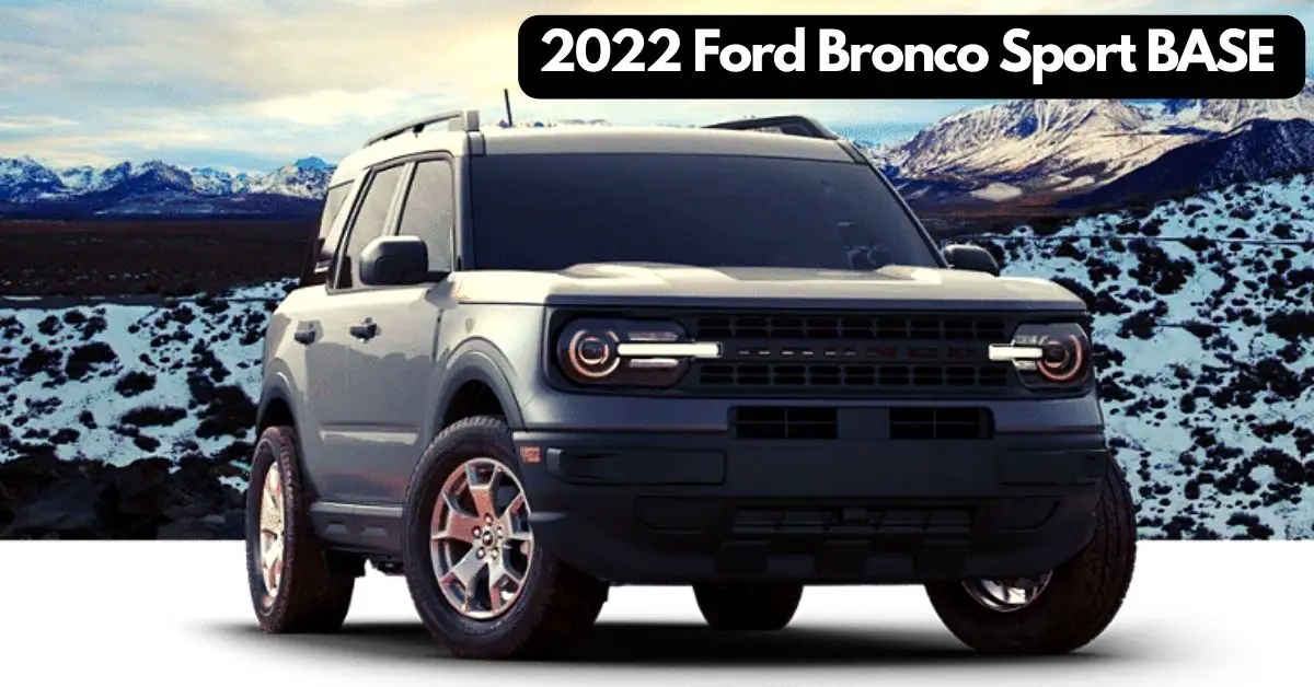 What is the 2022 Ford Bronco Sport towing capacity? Best rugged SUV.