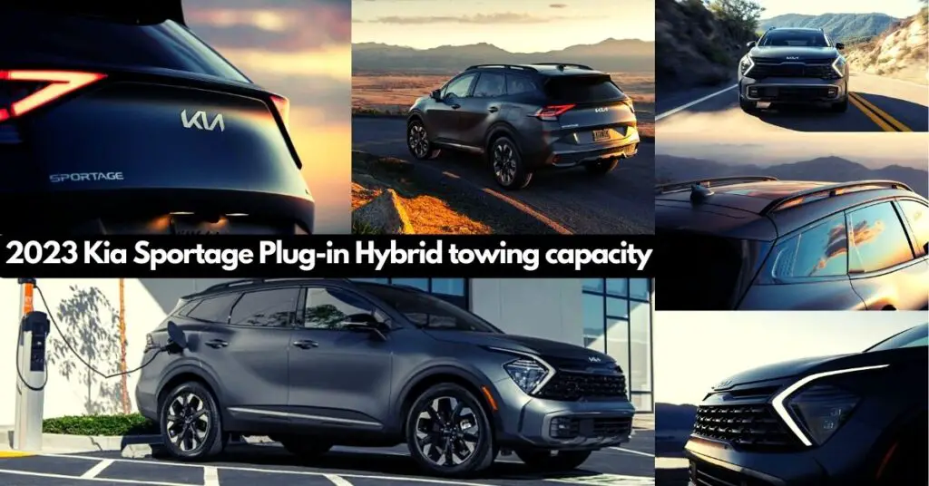 2023 Kia Sportage PlugIn Hybrid towing capacity. Best Crossover PHEV SUV.