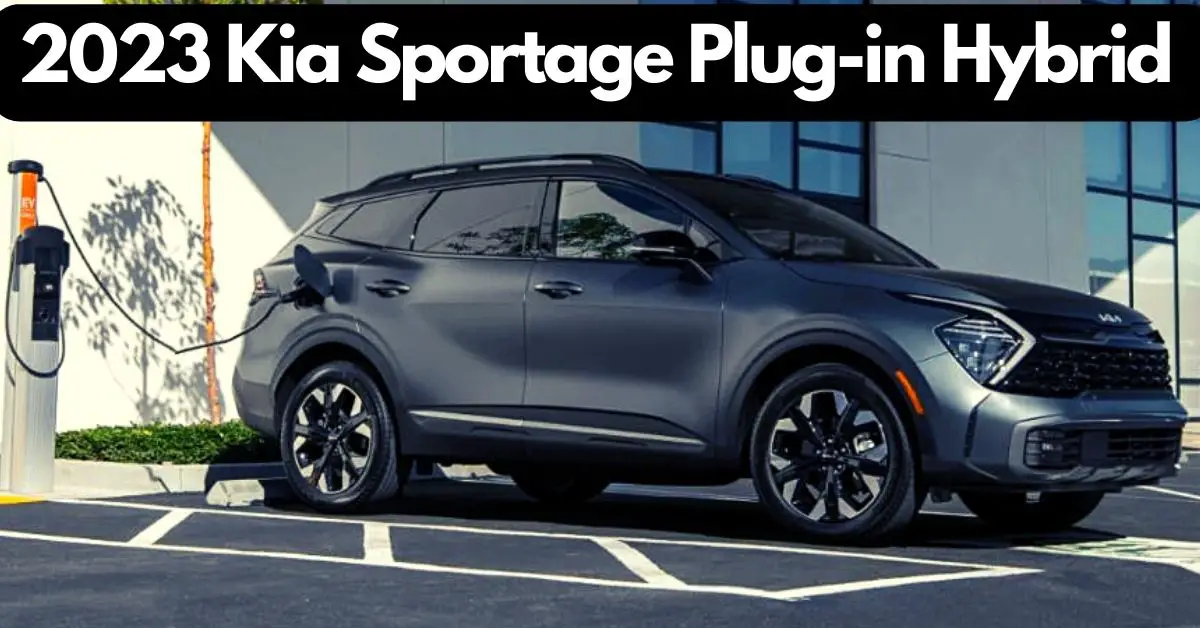 2023 Kia Sportage PlugIn Hybrid towing capacity. Best Crossover PHEV SUV.