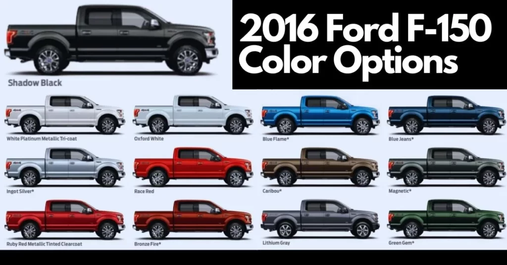 2016 Ford F150 Towing Capacity Charts (12,200 lbs.)