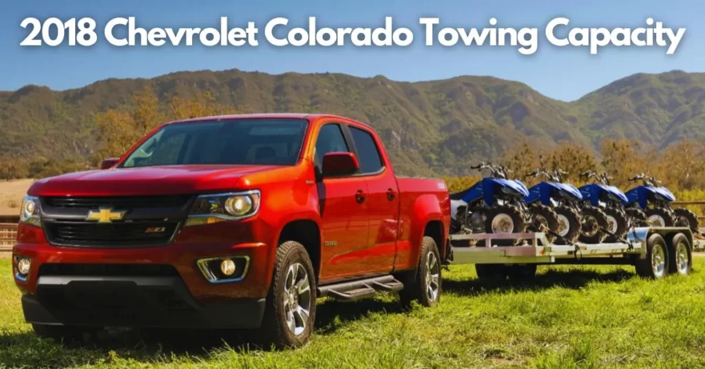 Cool 2018 Chevy Colorado V6 Towing Capacity Photos